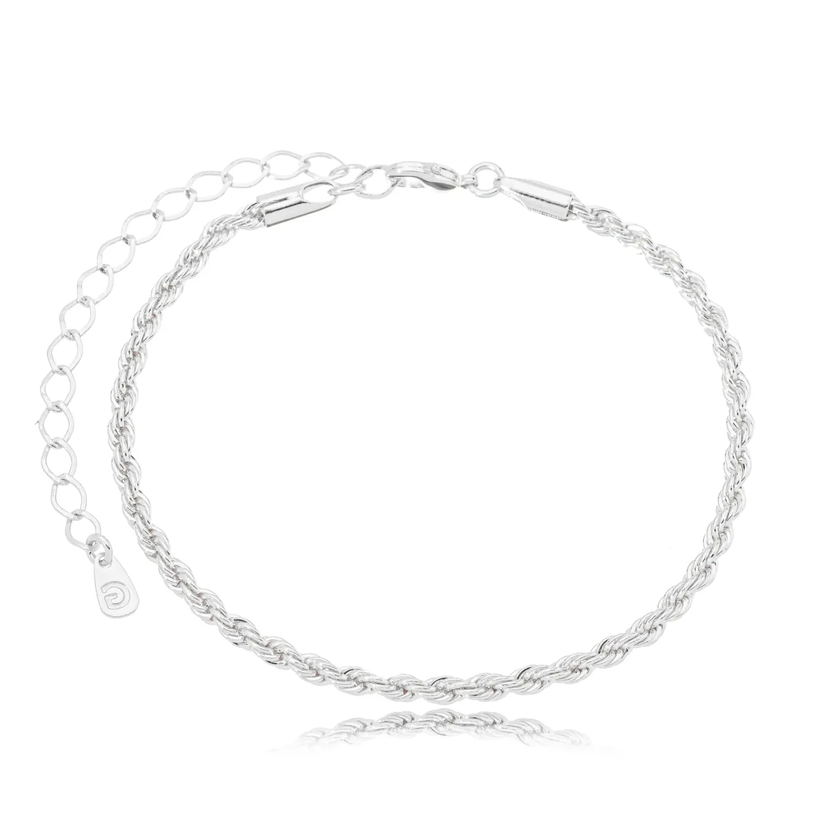 PULSEIRA CORDÃO BAIANO FINA BRANCO