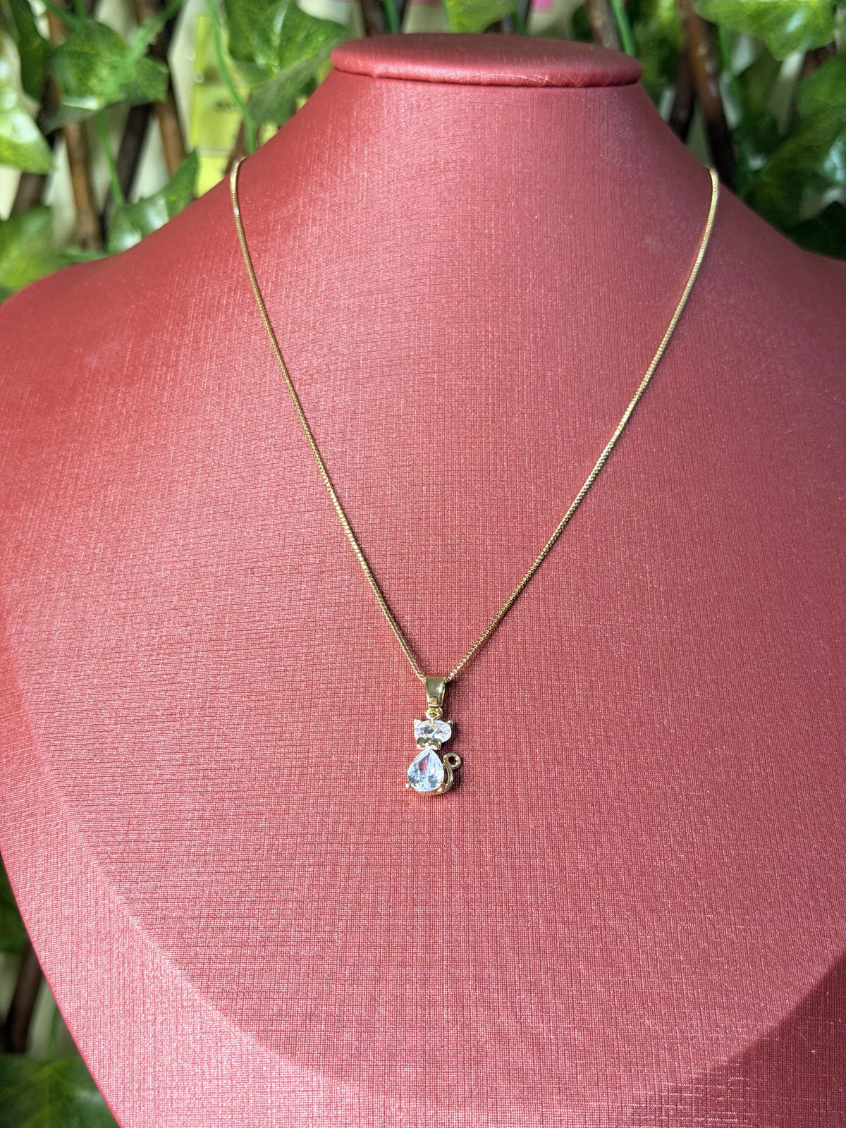 VENEZIANA GATO CRISTAL 18K