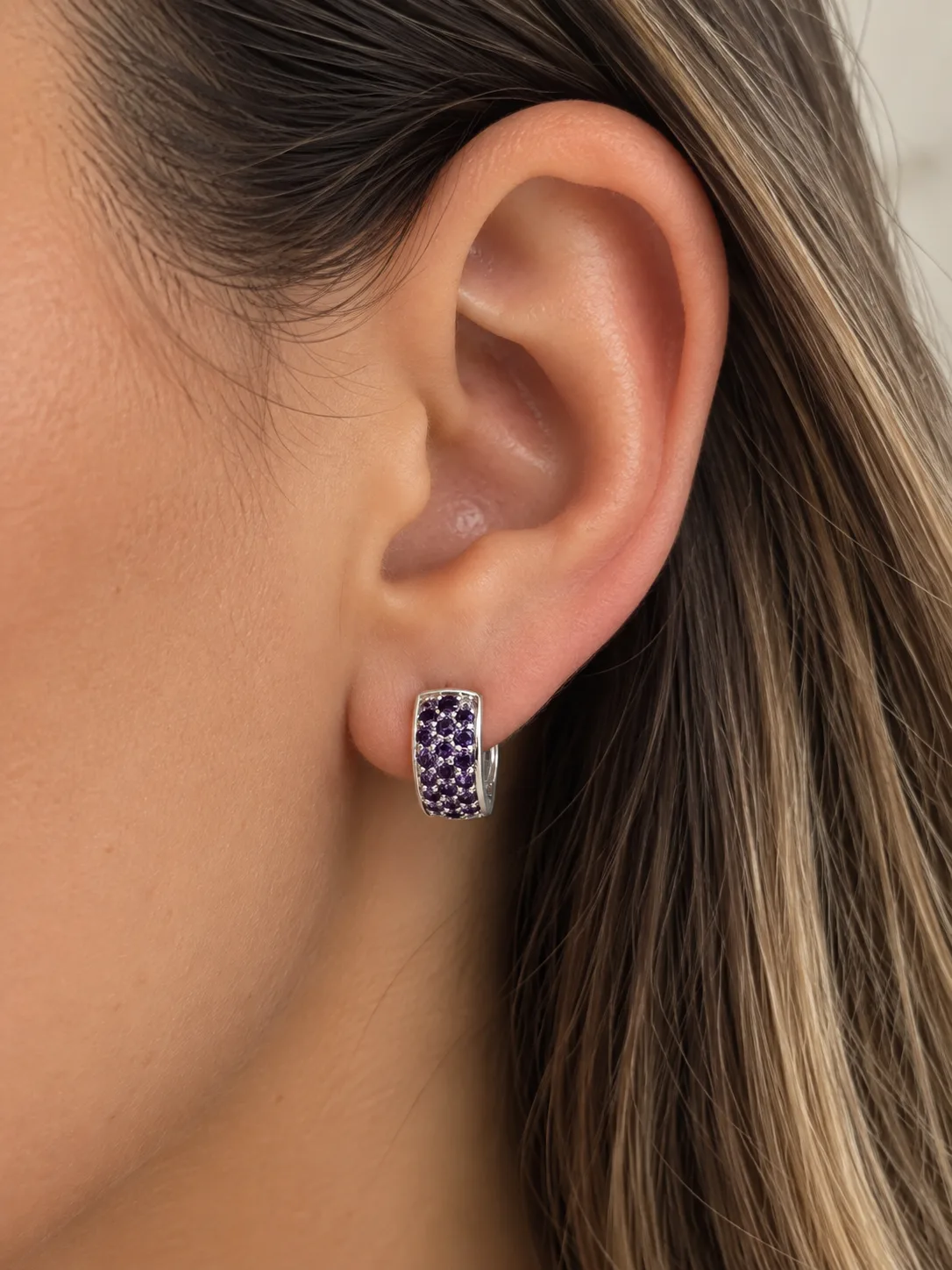 BR. PR. 3 FIL AMETHYST - ARGOLA CLICK