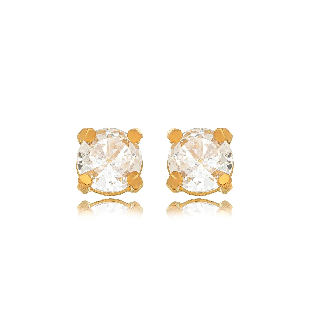 BRINCO PONTO DE LUZ CRISTAL DOURADO