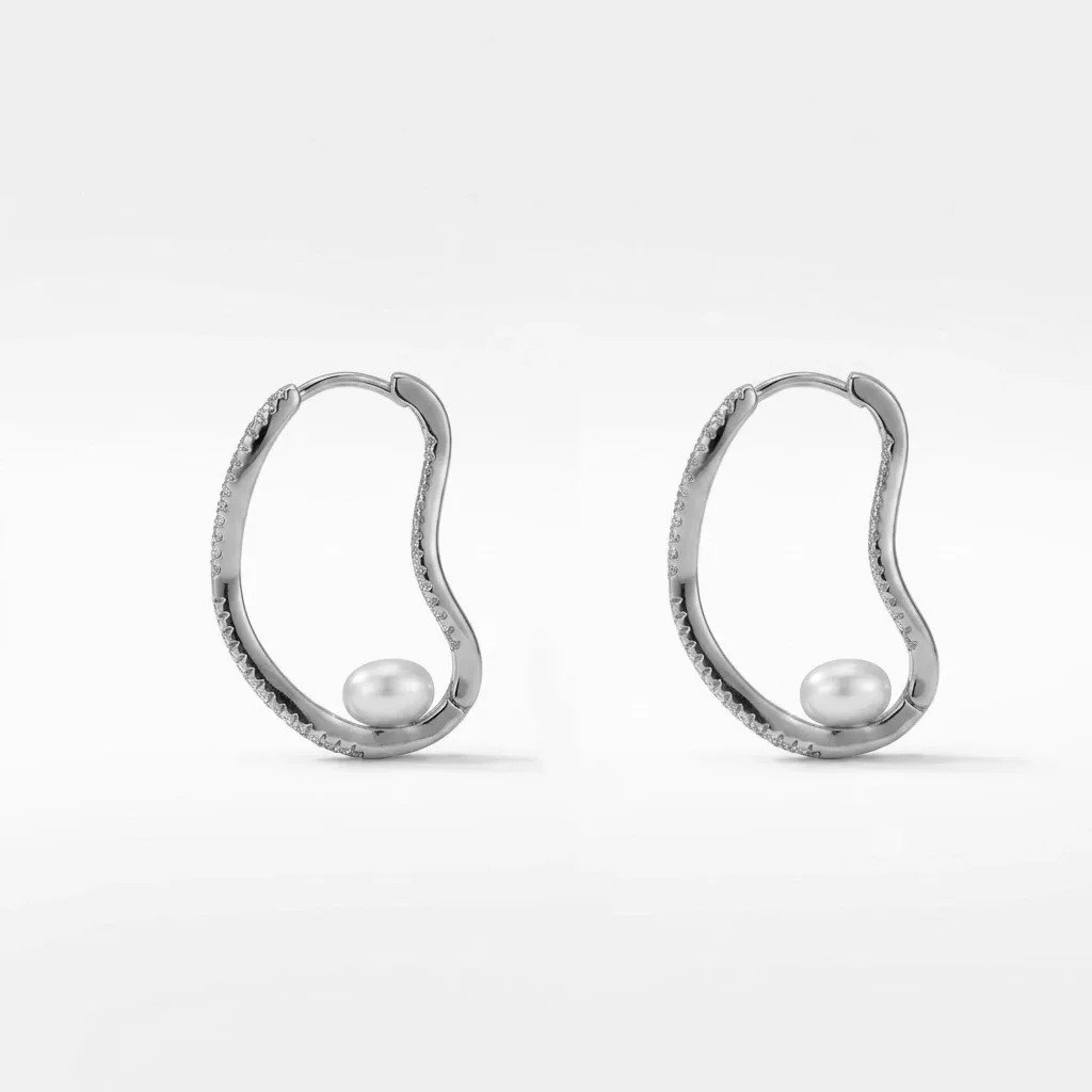 BRINCO MICRO ZIRCÔNIA PÉROLA BRANCO