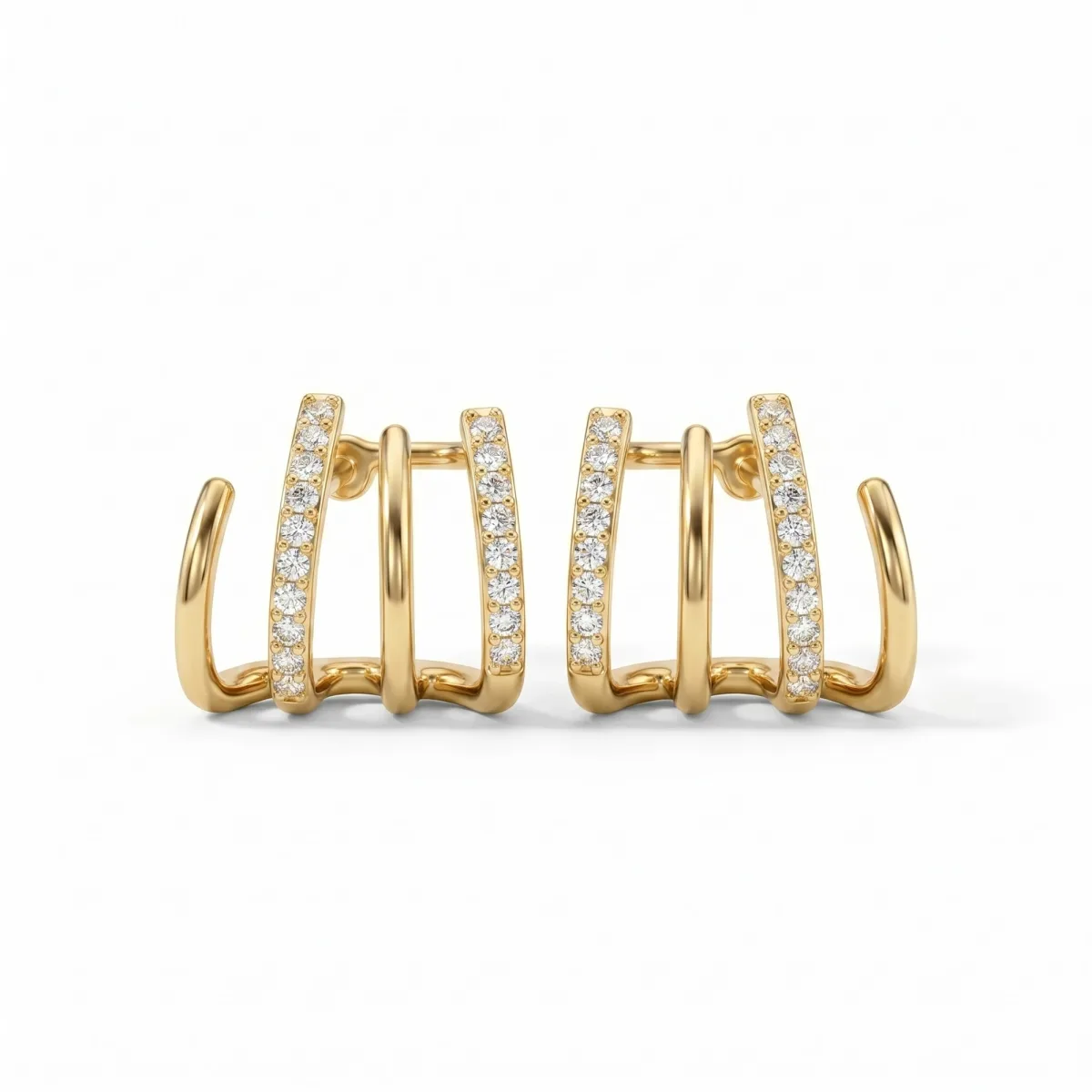BRINCO EAR HOOK FILEIRAS MICRO ZIRCÔN